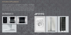 Belgravia Villas Prices - Kitchen Appliances Included